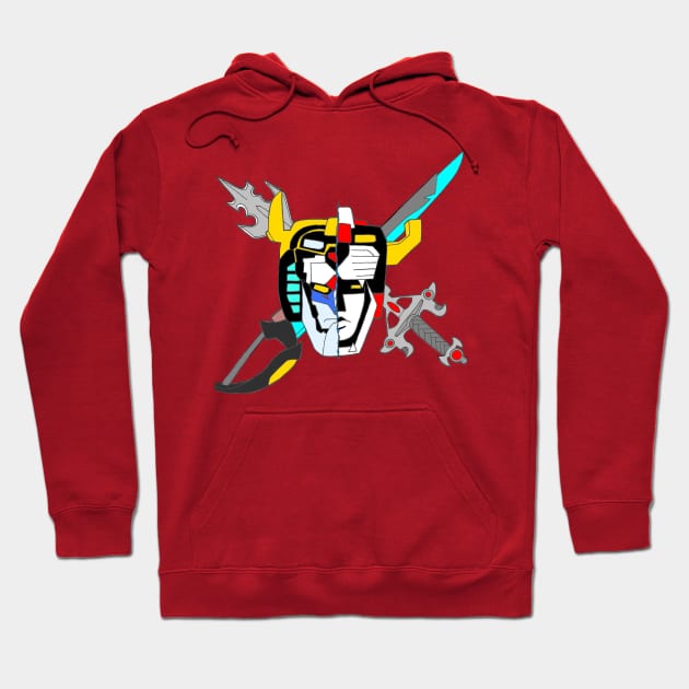 Voltron Old and New Hoodie by Joseph Baker